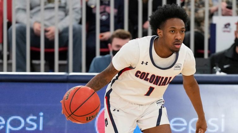 Colonials, Spear have big bounce back after loss to depleted Wright State.