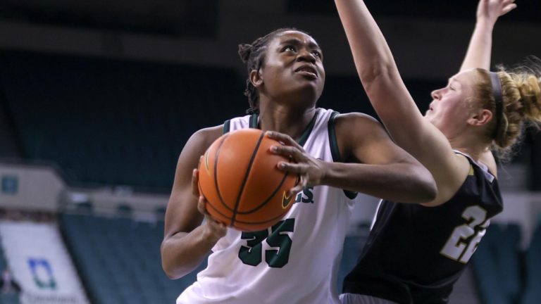 Versatility, post play drives Vikings’ sweep of Northern Kentucky, Wright State