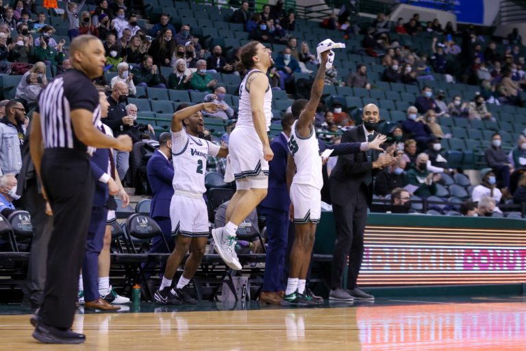 Vikings get back on track; sweep Wisconsin trip
