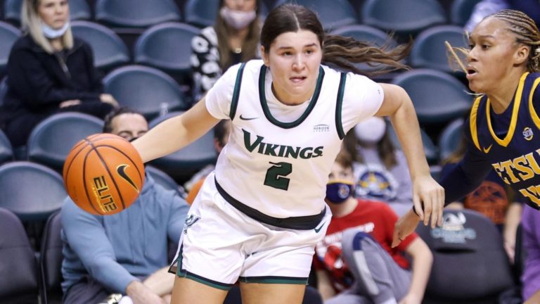 Vikings rally, but fall to IUPUI in #HLWBB title game