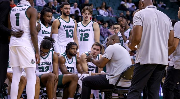 Vikings split first two, set for clash with Bobcats