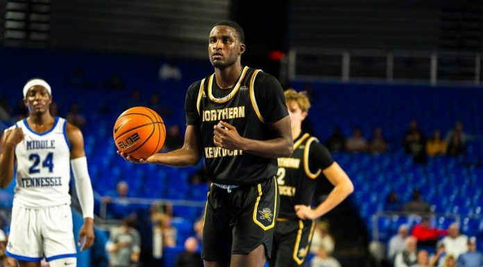 Norse battered by MTSU, 74-57, in season opener