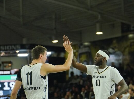 Offensive woes continue as Oakland loses 68-64 to Eastern Michigan