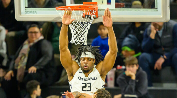Win streak extends to four as Oakland downs Purdue Fort Wayne