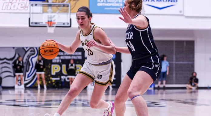 Mastodons Surge to WNIT Great Eight Behind Bromenschenkel’s 25 Points