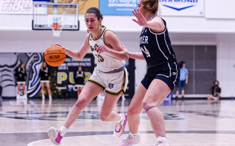 Mastodons Surge to WNIT Great Eight Behind Bromenschenkel’s 25 Points