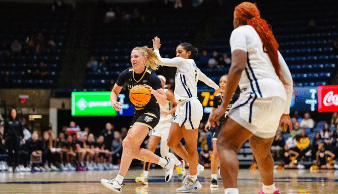 Freshmen Try to Shine in Mastodons’ Season Opener, Fall to Mountaineers