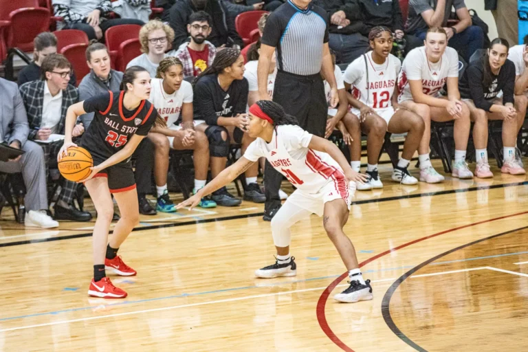 Jaguars Drop Decision Against Ball State Cardinals