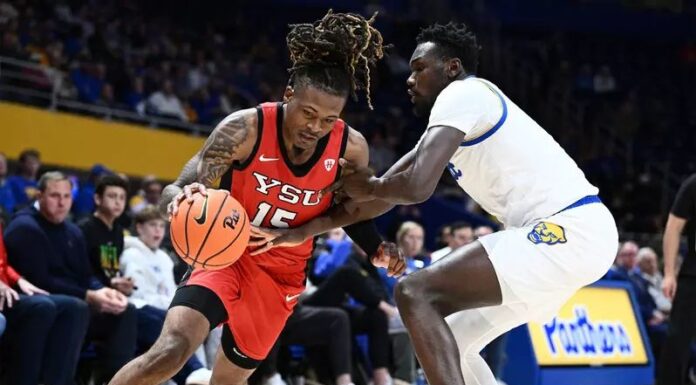 YSU’s Hot Start Against Pitt Cools Down, Dropping Season Opener