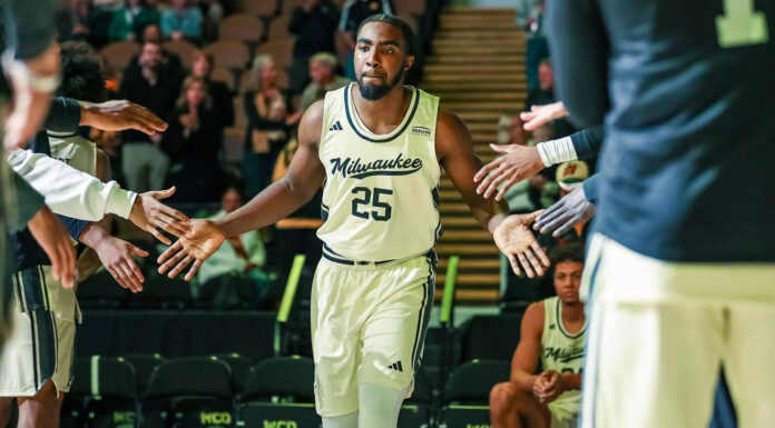 Panthers Remain Perfect in Horizon League Play, But Battered by Badgers