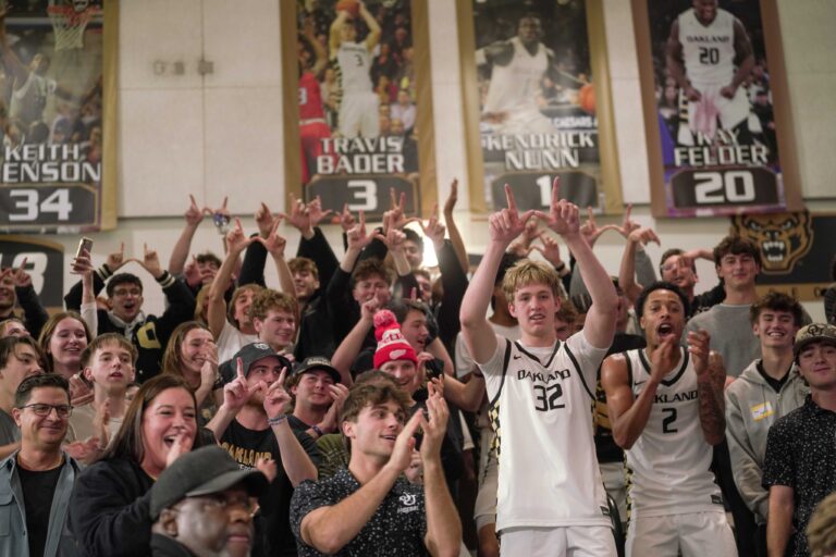 Oakland scores nail biting win over Toledo