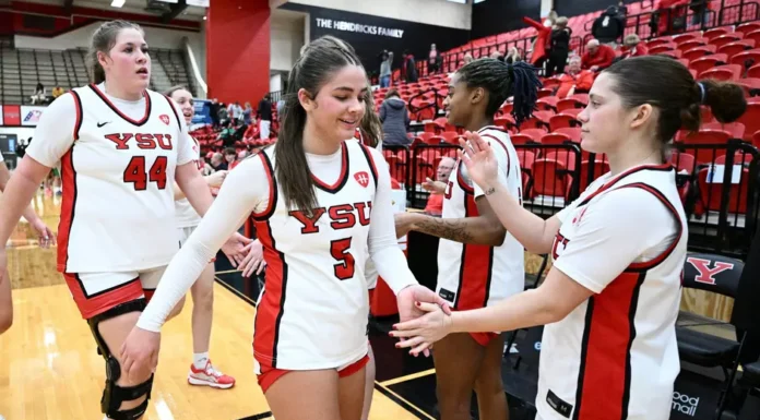 Barrier Has Career Game in 77-Point YSU Win