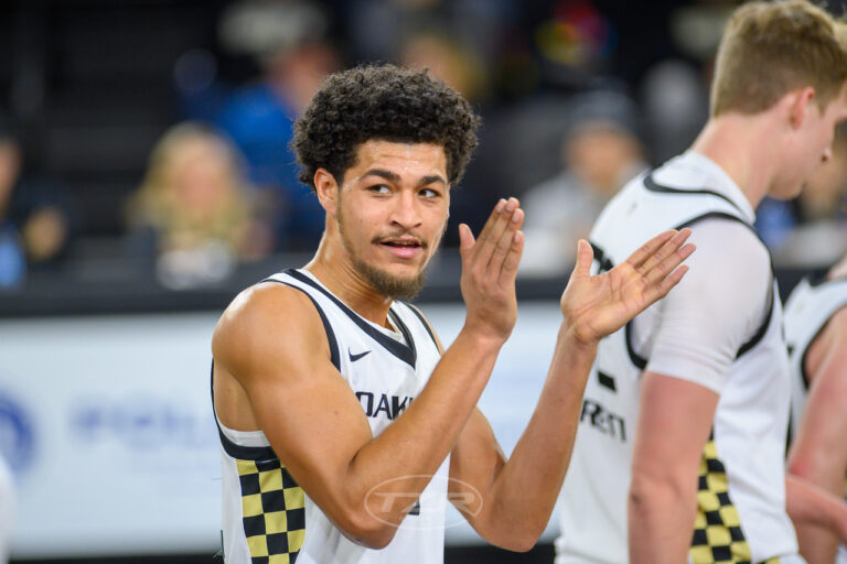 Oakland Races Past Cleveland State to Move Above .500
