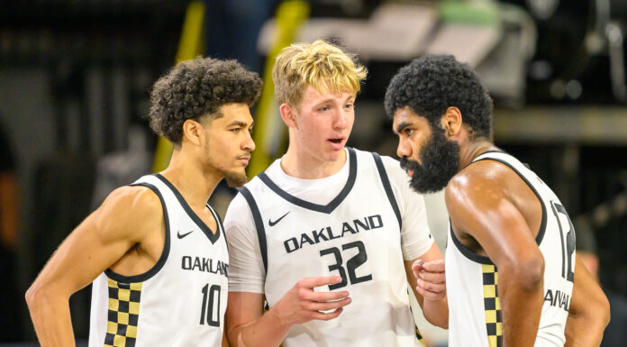 First Half Struggle Leads to Oakland Loss Against Wright State