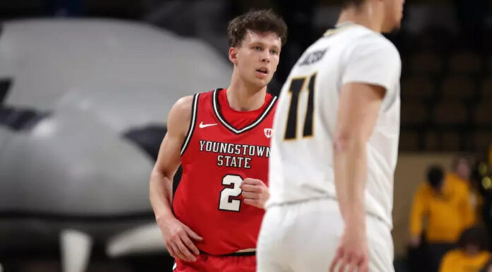YSU Loses at Milwaukee 78-65