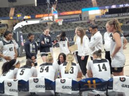 Mastodons Batter IU Indianapolis to Advance to #HLWBB Semifinals